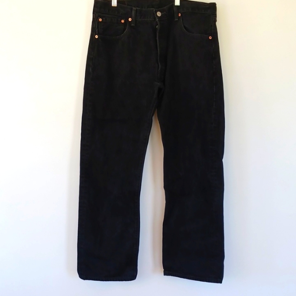 mens levis 501 black butterfly  36x30 jeans